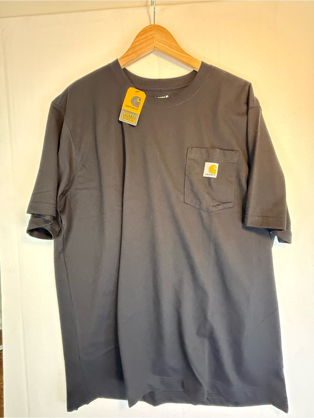 Carhartt Men’s Pocket T-Shirt — Black